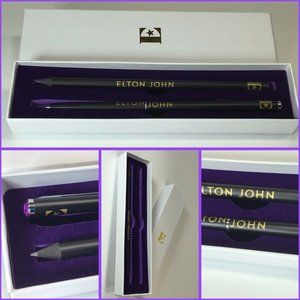 ELTON JOHN New PEN + PENCIL Set VIP Tour Set